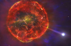 热核爆炸使恒星撞击整个银河系