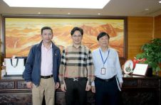 张江科学城综合党委副书记陆勤、陈立雄到合美惠考察指导